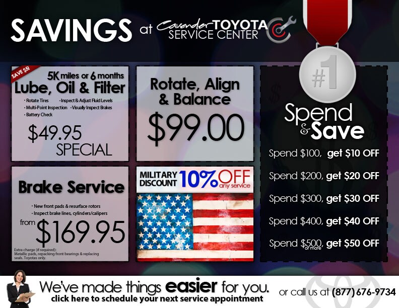 cavender toyota service coupons #6
