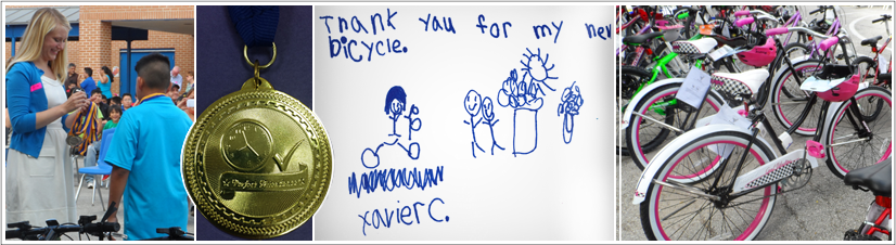 Cavender Auto Family and Medal to the Pedal