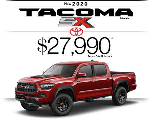 Click Here for Availability and Pricing from Cavender Toyota
