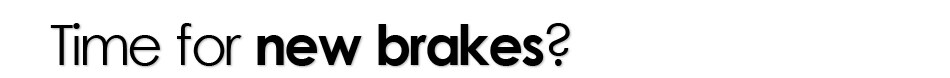 Cavender Toyota time for new brakes