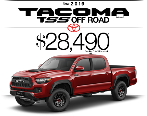 Click Here for Availability and Pricing from Cavender Toyota
