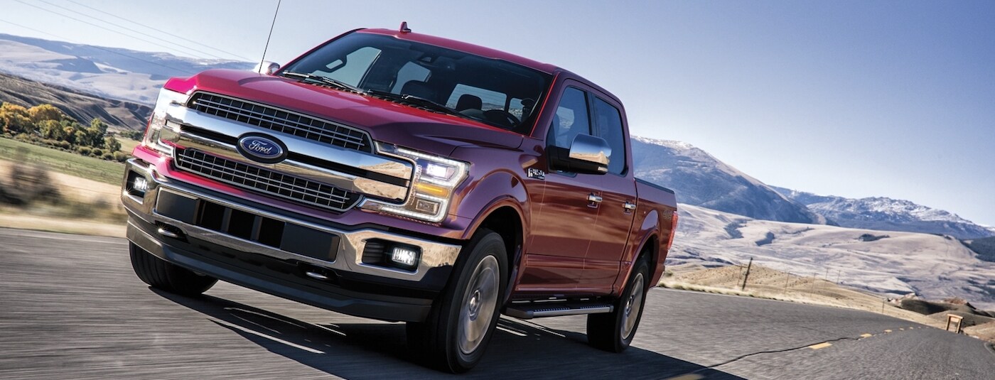 Ford F-150 on Road