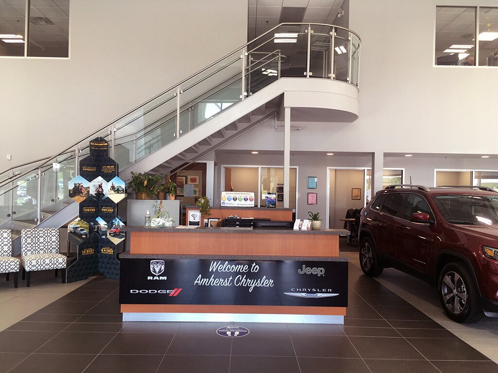 Amherst Chrysler Interior