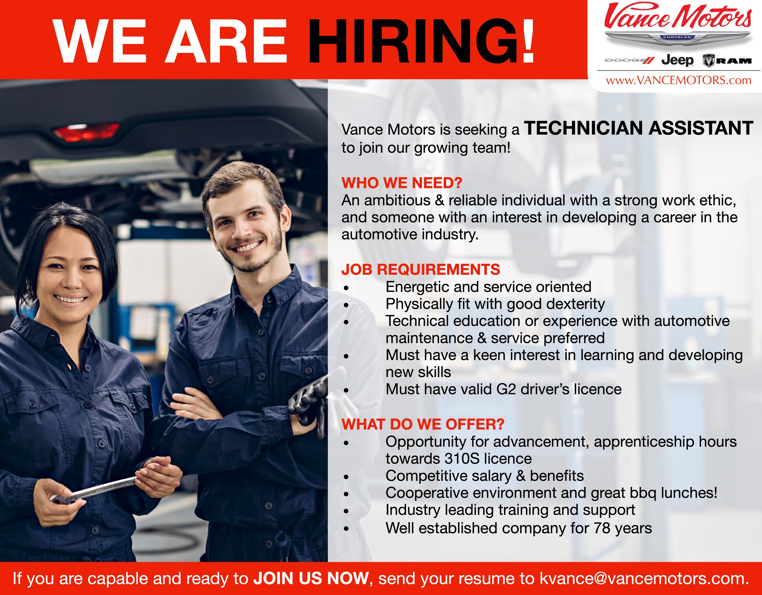 Technician Assistant Ad copy.jpg