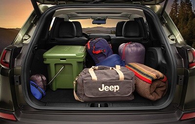 2021 Cherokee Cargo Space