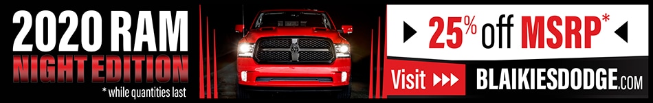 2020 Ram Night Edition - Sep 2020