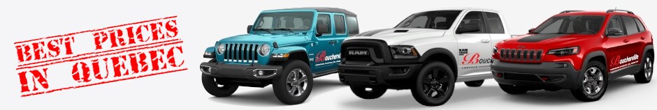 Best prices in Quebec are at Boucherville Chrysler