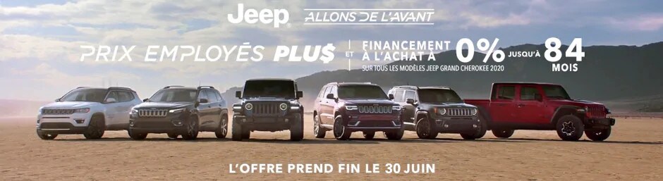 PRIX EMPLOYÉS PLUS chez Boucherville Chrysler