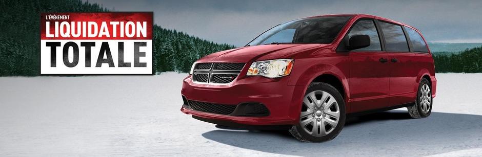 LIQUIDATION TOTALE chez Boucherville
Chrysler. L'offre prend fin le 31 octobre 2018
