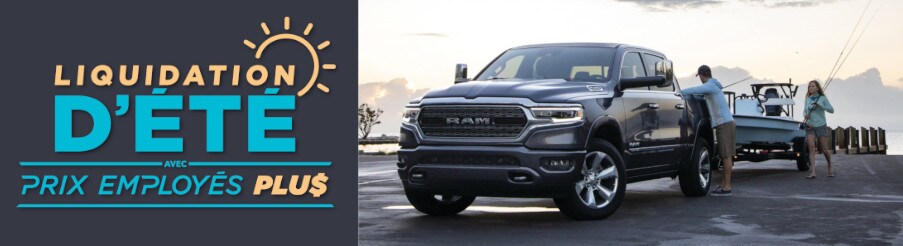PRIX EMPLOYÉS RAM chez Boucherville Chrysler. L'offre prend fin le 1er juin 2020