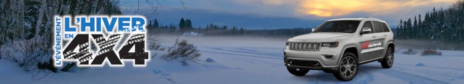 L'hiver en 4X4 chez Boucherville Chrysler