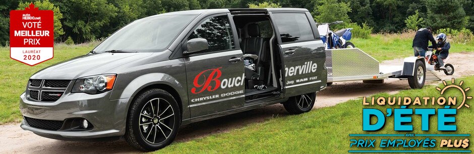 LIQUIDATION TOTALE chez Boucherville
Chrysler. L'offre se termine le 31 juillet 2020