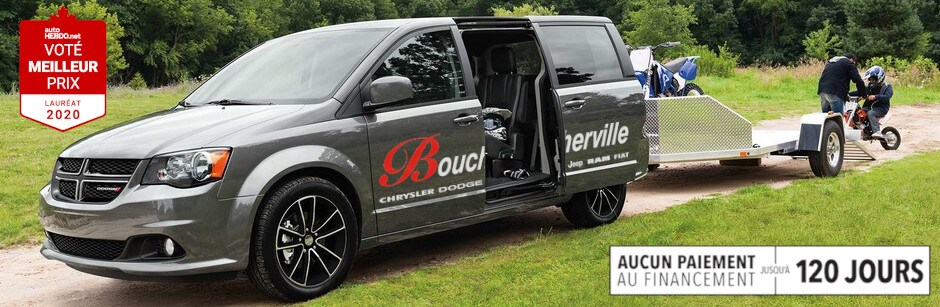 LIQUIDATION TOTALE chez Boucherville
Chrysler. L'offre se termine le 30 avril 2020