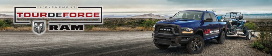 L'événement Tour De Force RAM chez Boucherville Chrysler
