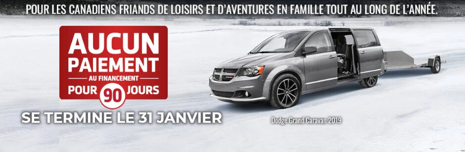 LIQUIDATION TOTALE chez Boucherville
Chrysler. L'offre se termine le 31 janvier 2019