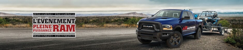 L'événement Pleine Puissance RAM chez Boucherville Chrysler