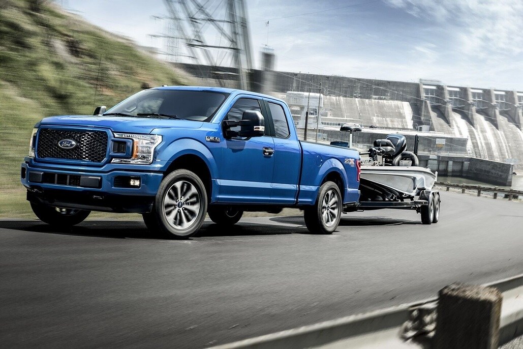 2020 Ford F-150 STX in Blue 2020 Ford F-150 STX in Blue