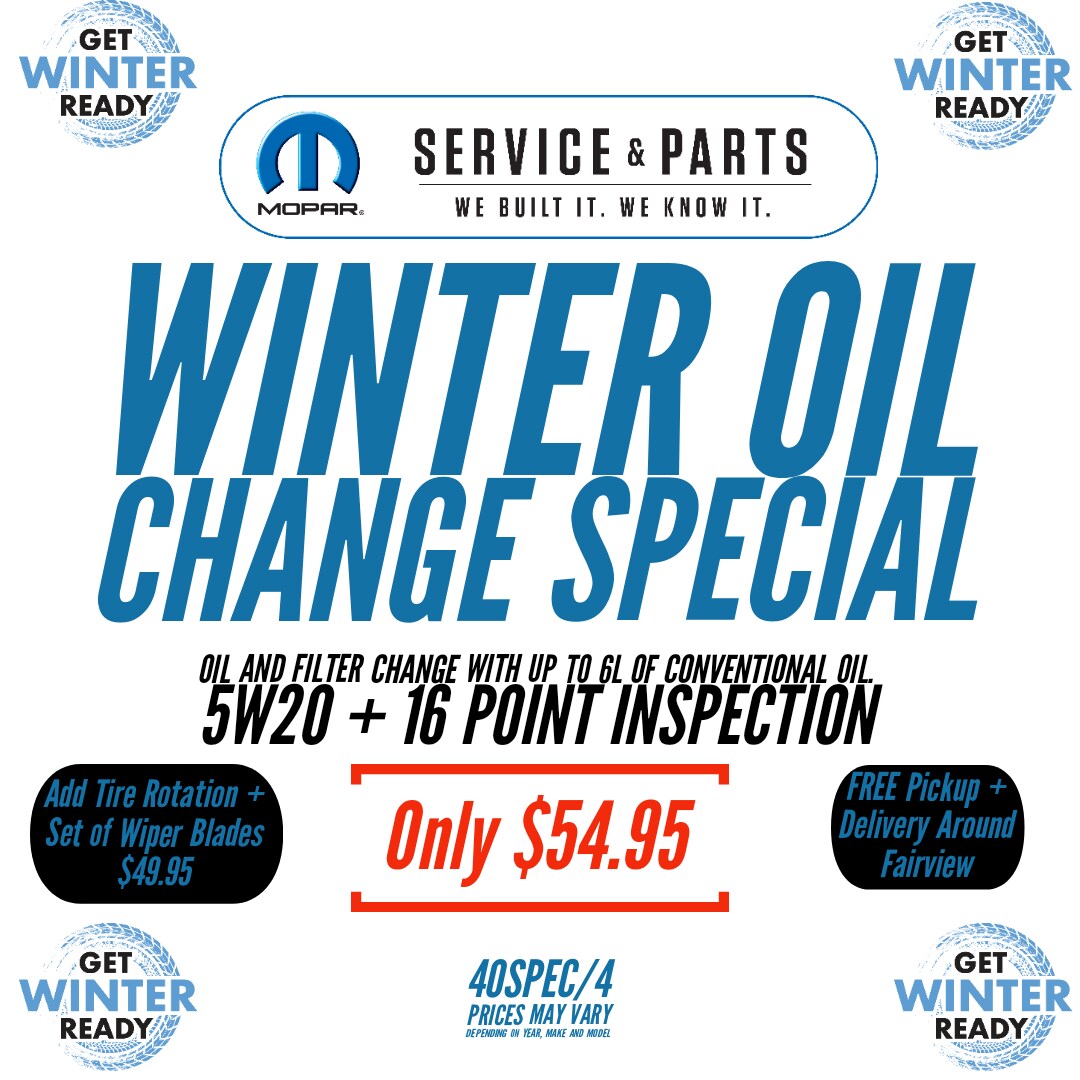 winter specials service