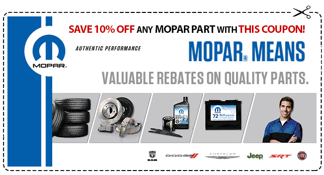 Carter Dodge Chrysler in Burnaby, BC Provides Authentic OEM Parts for Your Chrysler, Jeep, Dodge, Ram, FIAT Vehicles!