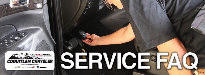Coquitlam Chrysler - Service FAQ