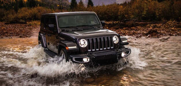 Off-Roading in a Wrangler