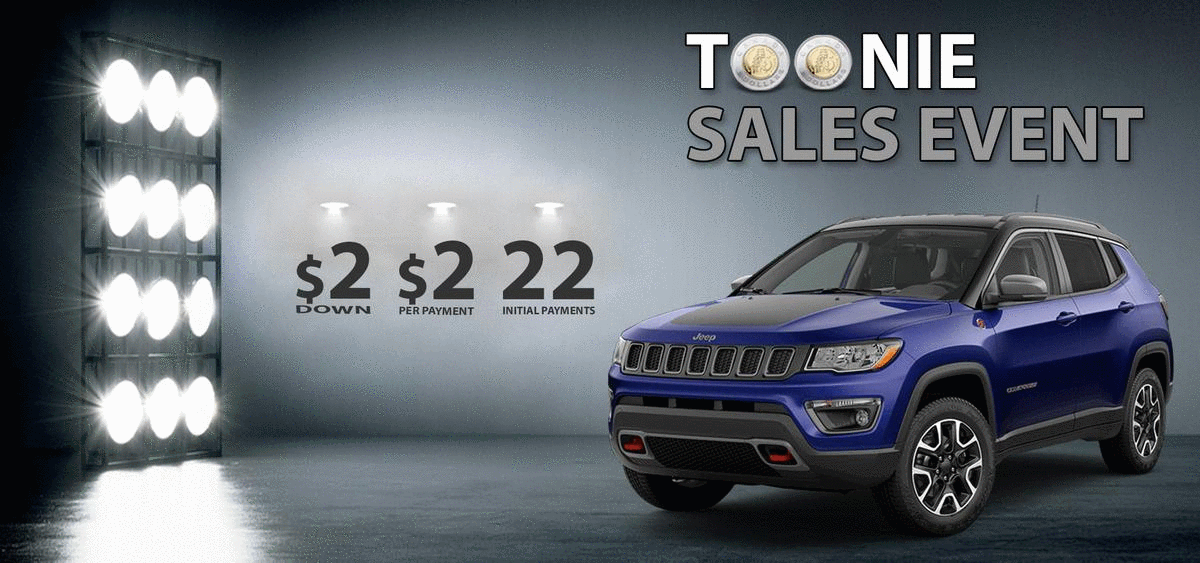 Toonie Sales Event - $2 Down, $2 Per Payment, 22 Initial Payments