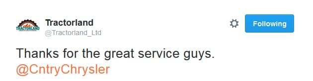 Tractorland Customer Review