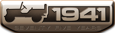 75th Anniversary Jeep Badge