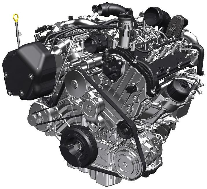Des Sources Chrysler - blogue - Ford F-150 2020 vs RAM 1500 2020 - V6 3,0 L ecodiesel 1.0.jpg moteur V6 EcoDiesel de 3 litres de troisième génération