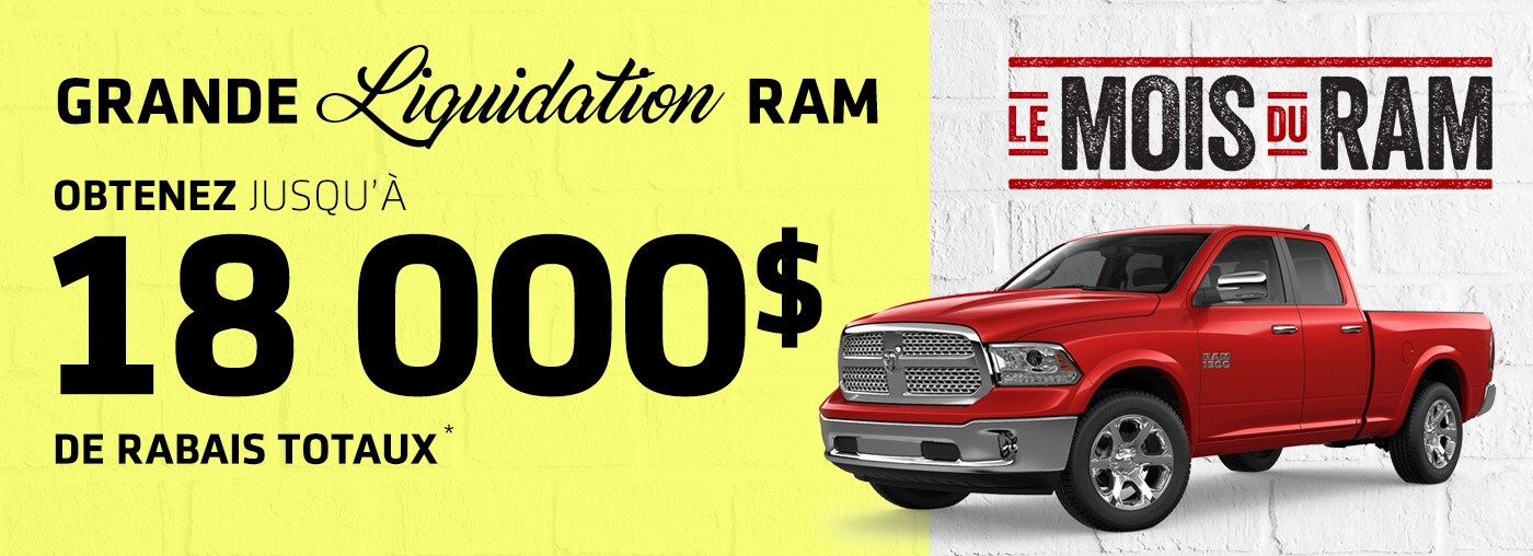Liquidation RAM 1500
