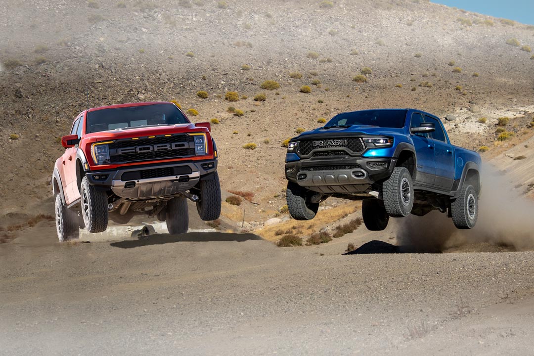 Duel entre le Ford F-150 2021 et le RAM 1500 2021!