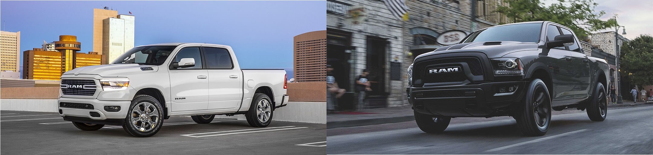 Duel entre le RAM 1500 2021 vs RAM 1500 Classic 2021