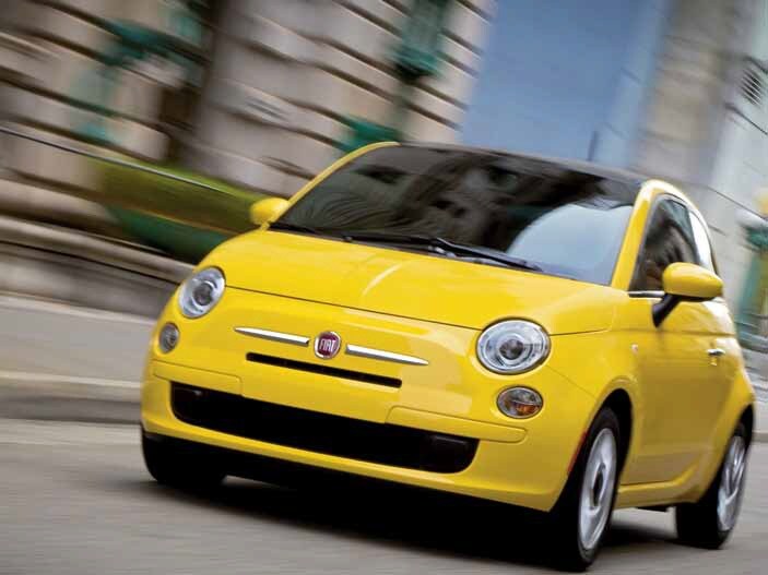 2012 fiat 500 pop front view