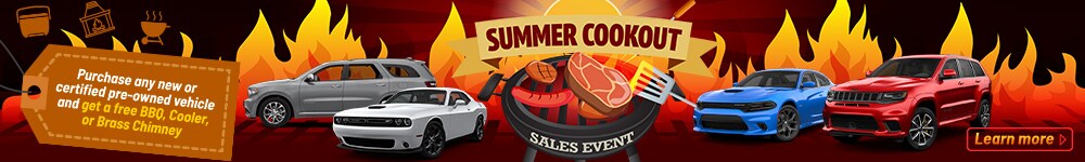 Summer Cookout Sales Event