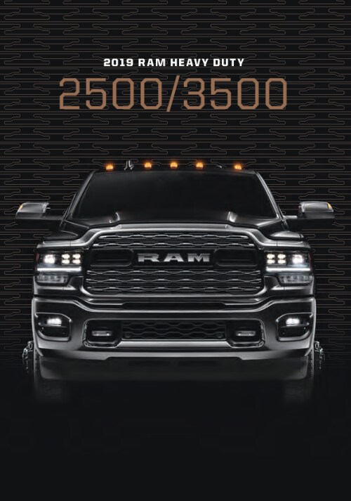 2019 RAM 2500-3500 Brochure-Cover.png