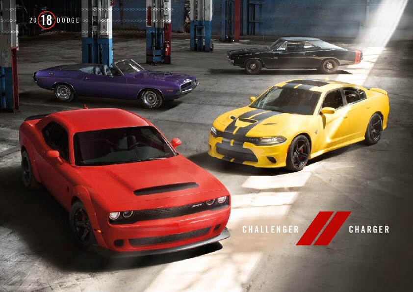 2018 Dodge Challenger Brochure Cover.png