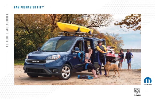 2020 RAM ProMaster City Accessories Brochure Cover.png