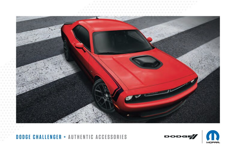 2018 Dodge Challenger Accessories Brochure Cover.png