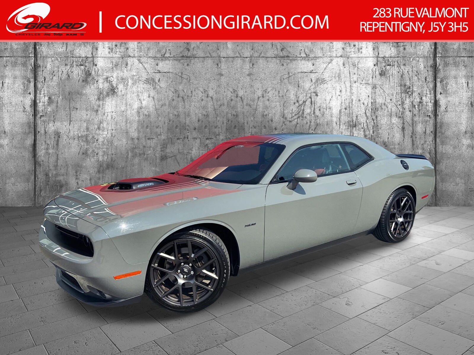 2017 Dodge Challenger R/T SHAKER * 5.7L HEMI * SIEGES ROUGES * EXHA