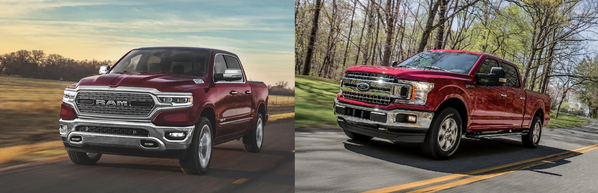2020 Ram 1500 vs 2020 Ford F-150 2020 Ram 1500 vs 2020 Ford F-150