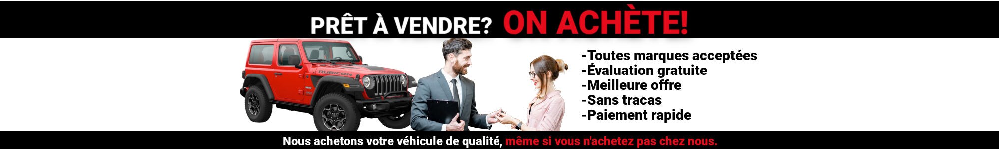 nous achetons des voitures Gatineau et Ottawa