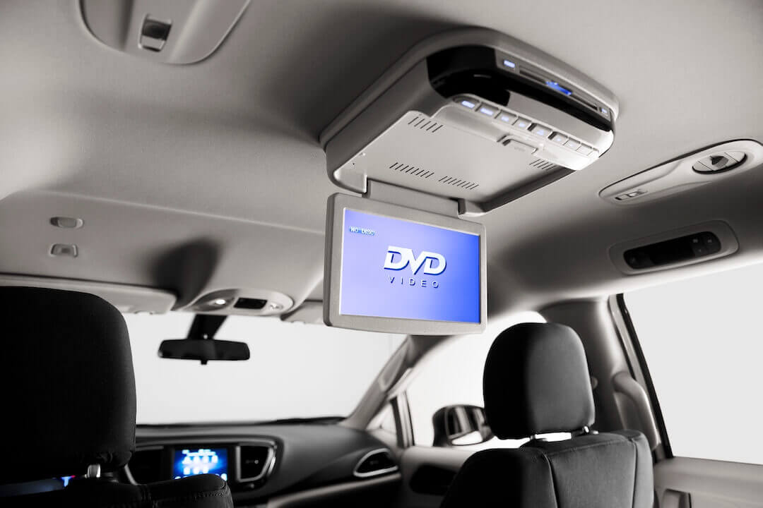 vue du système de divertissement du Chrysler Grand Caravan 2022
