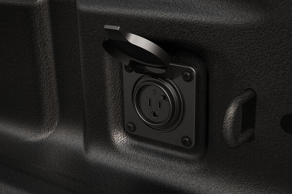Jeep Gladiator Available 115-Volt In-Bed Power Outlet