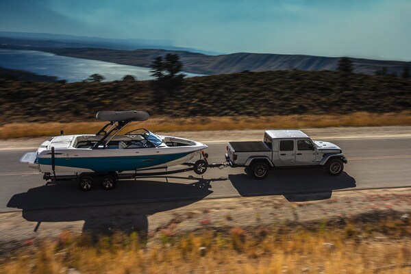 Jeep Gladiator Capability - Towing Boat