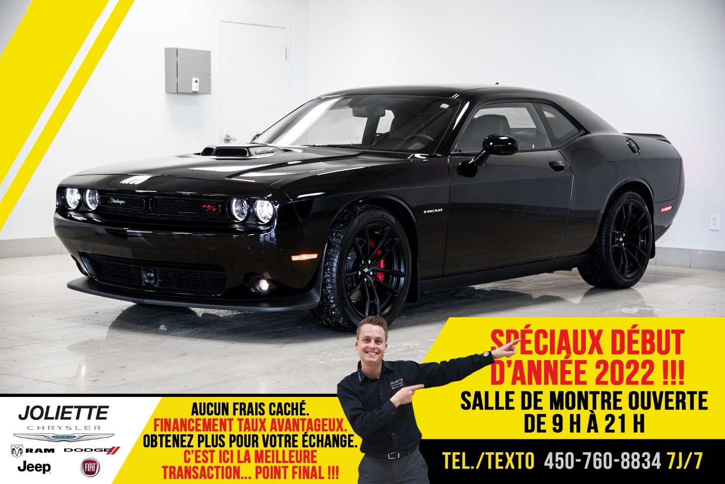 Dodge Challenger 2021 R/T SHAKER NAVIGATEUR CUIR