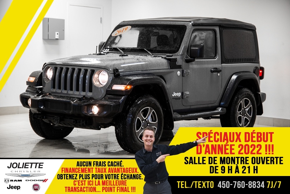 2019 Jeep Wrangler Sport 4x4 BLUETOOTH AIR CLIM