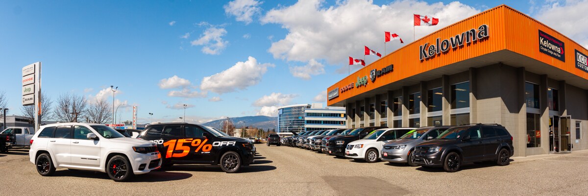 Kelowna Chrysler Dodge Jeep Ram Best new Car Dealership