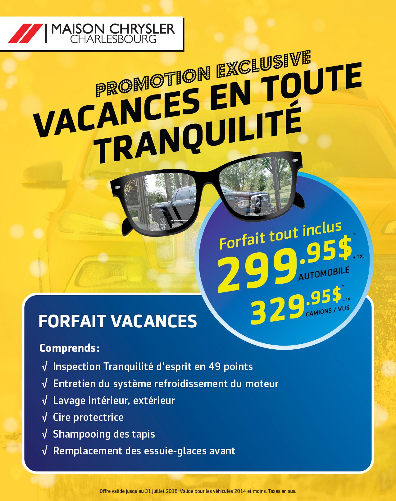 Forfait esthétique auto