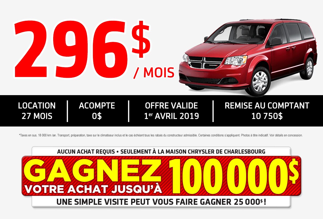 Grand Caravan SXT 2019
