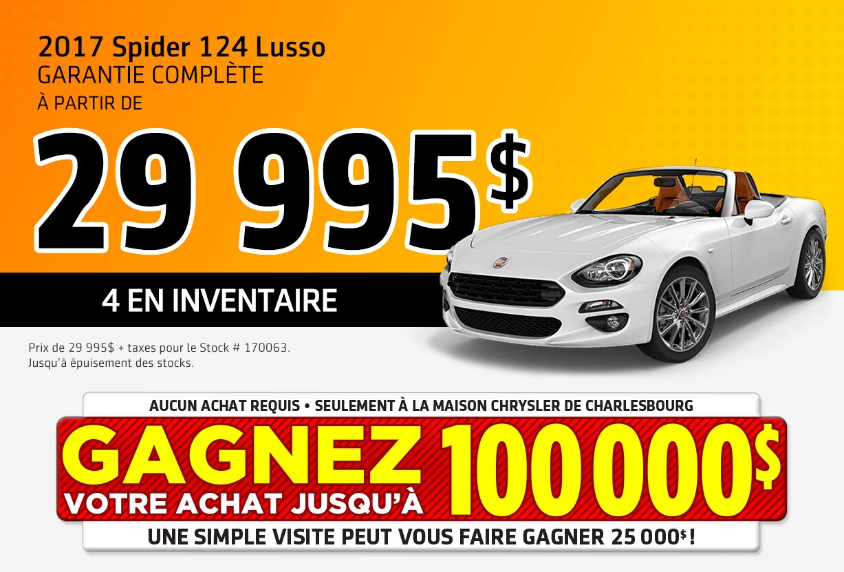 2017 spider 124 lusso fiat